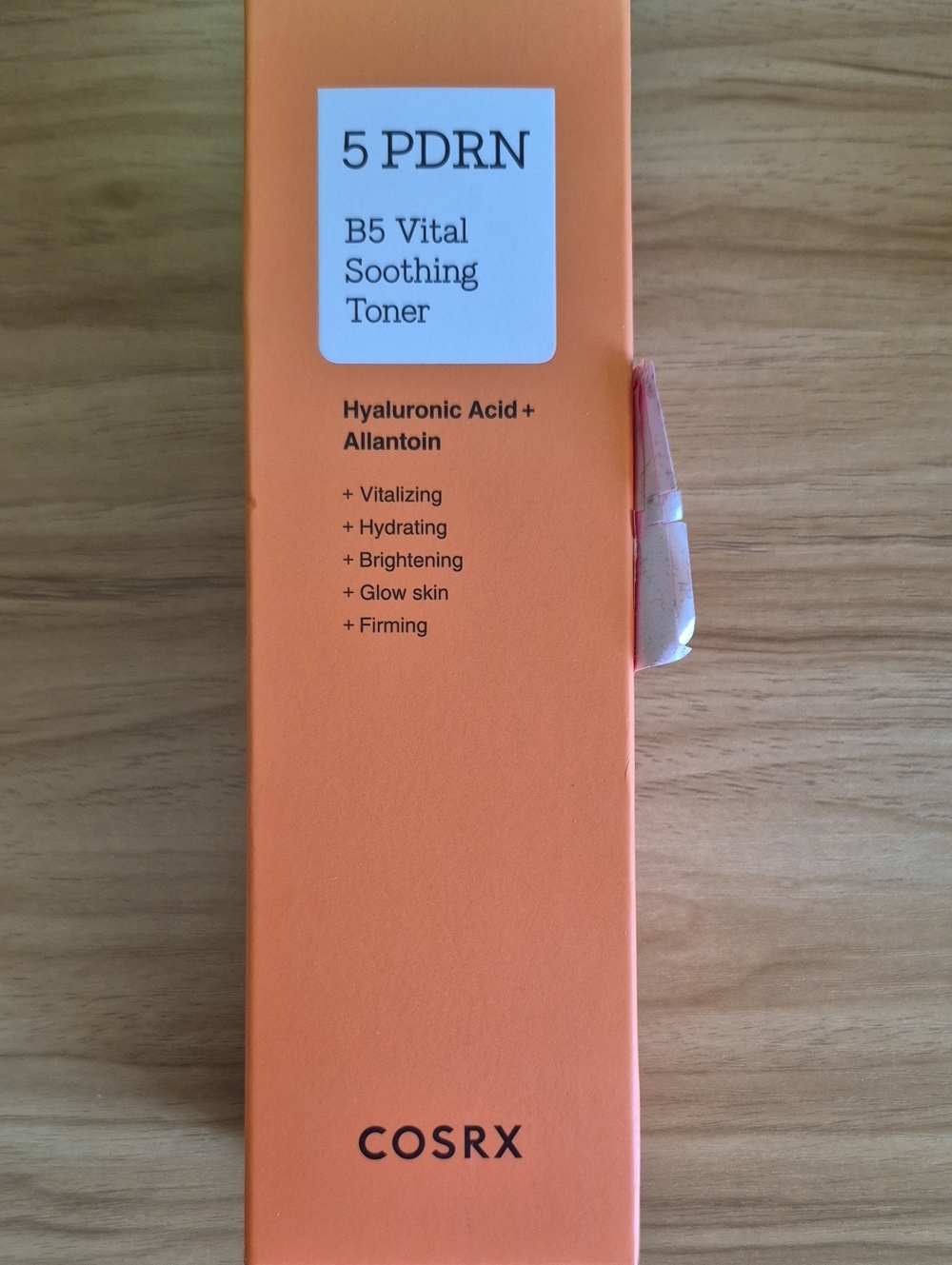 COSRX B5 Vital Soothing Toner – Orange Packaging